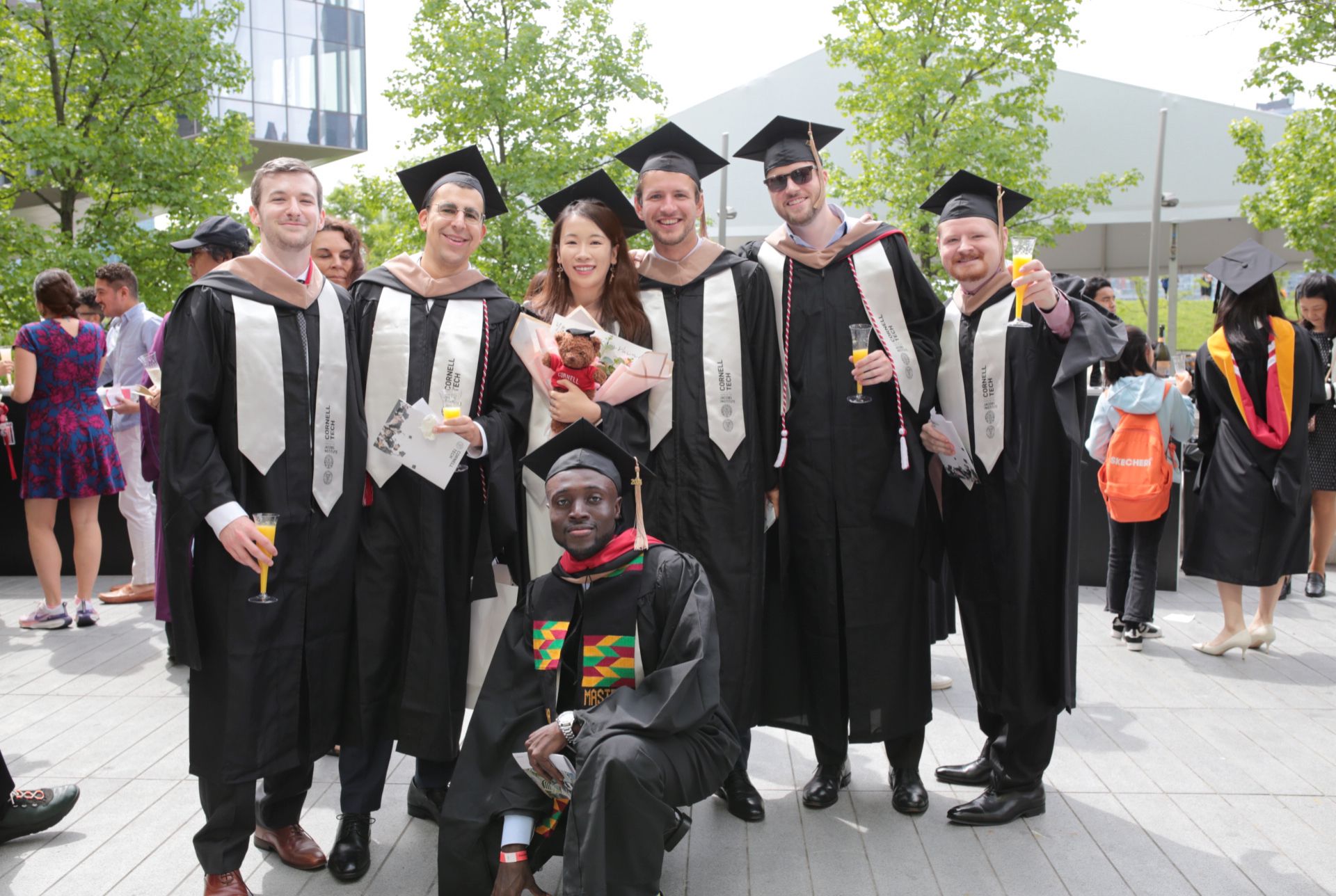 Cornell Tech Graduation with Classmates